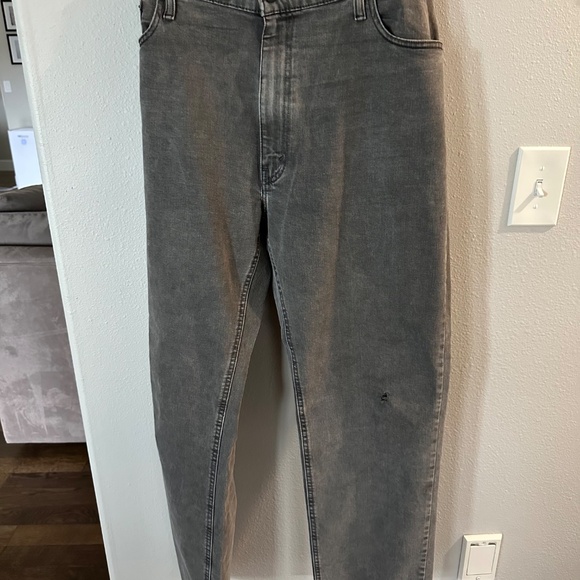 Levis Womens Grey Skinny Jeans Size 42W 32L - Picture 4 of 7